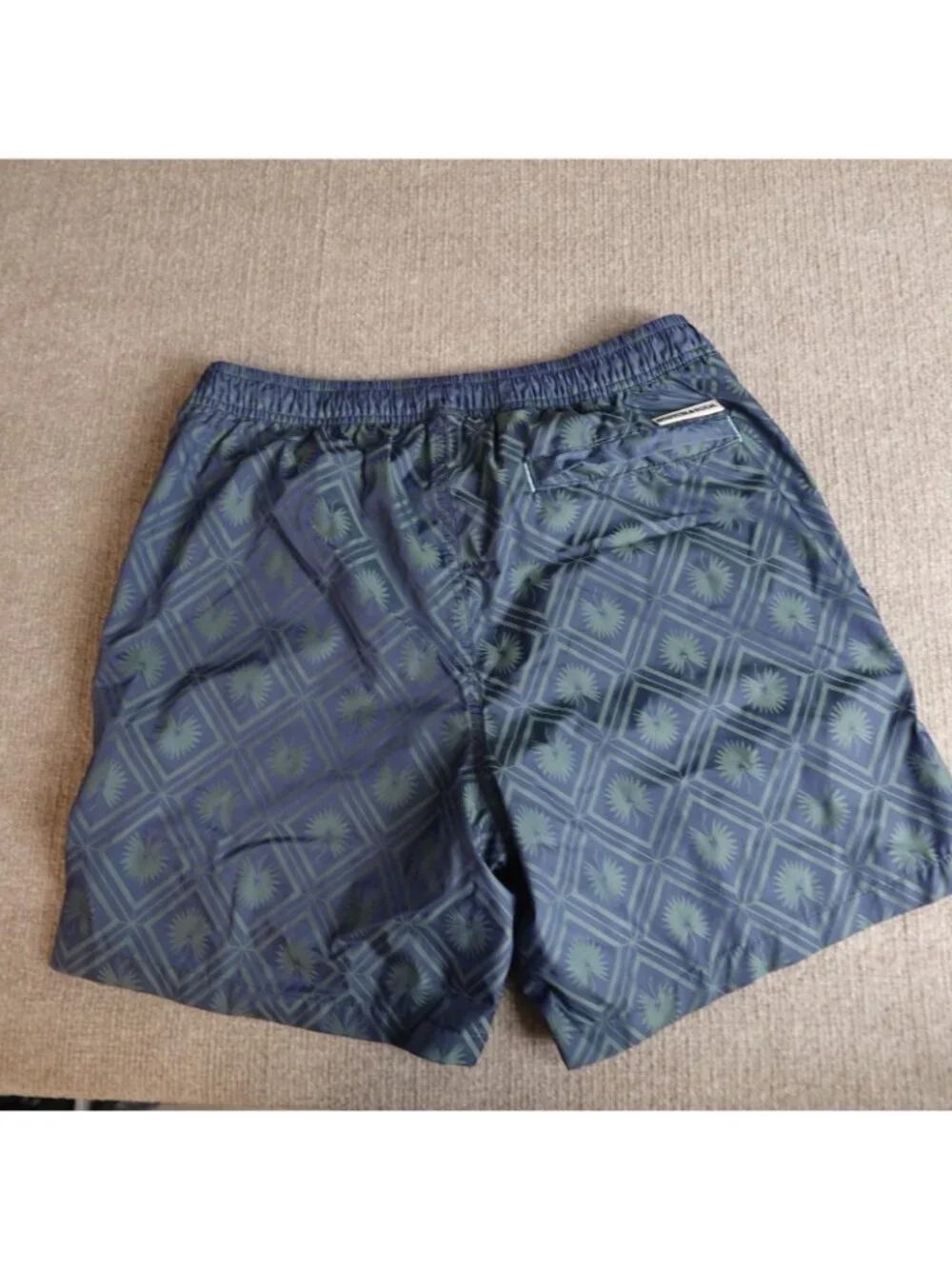 Scotch & Soda Shorts Small Geometric Lined Drawstring